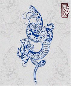 Tato Realis, Traditional Japanese Tattoo Flash, Japanese Snake Tattoo, Japan Tattoo Design, Theme Tattoo, Traditional Japanese Tattoos, Asian Tattoos, Animal Artwork, Snake Art