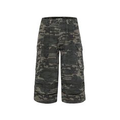 The MRNEARLY Camouflage Cargo Culottes are unisex urban streetwear bottoms featuring a stylish camouflage pattern. These culottes combine the practicality of cargo pockets with a trendy, wide-leg silhouette, perfect for a modern, edgy look. Fabric composition: 100% Cotton Model's measurements: Height 168cm, Weight 45kg, wearing size M. Relaxed Fit Camouflage Military Bottoms, Military Camouflage Relaxed Fit Bottoms, Military Camouflage Bottoms With Relaxed Fit, Relaxed Fit Camouflage Bottoms For Outdoor, Urban Style Camouflage Cotton Bottoms, Urban Camouflage Cotton Bottoms, Urban Camouflage Bottoms Relaxed Fit, Urban Camouflage Bottoms For Outdoor, Urban Camouflage Bottoms With Side Pockets