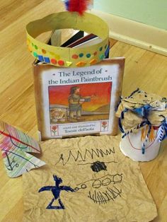 Week of activities to go along with the book, "The Legend of the Indian Paintbrush"