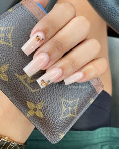 Nail With Butterfly, Cute Butterfly Nails, Heaven Nails, Milky Nails, Nail Polish Trends, Blue Nail, Thanksgiving Nails