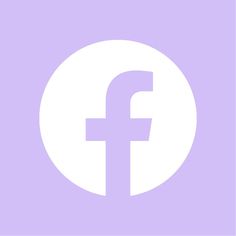 the facebook logo is shown on a purple background