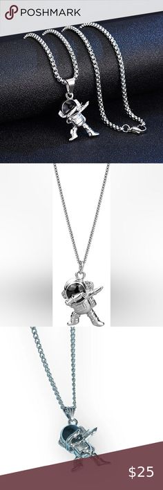 Astronaut pendant necklace. Pendant Necklace, Collar, Pendant, Quick Saves