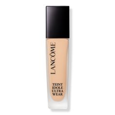 Teint Idole Ultra Wear 24H Full Coverage Foundation - Lancme Teint Idole Ultra Wear Full Coverage Foundation, newly reformulated to be our most breathable, ultra-thin, long-lasting & waterproof foundation in a natural matte finish with up to 50 shades. We encourage you to shade match to find your perfect match!FeaturesNOTE: Over half of the shades are new, so it is important that you shade match. Some include Ultra Marine Blue pigment for pure, deep shades without a gray cast and Chromium Oxide Lancome Foundation, Lancome Teint Idole Ultra Wear, Waterproof Foundation, Lightweight Foundation, Blue Pigment, Lancome Makeup, Glow Foundation, Full Coverage Foundation, Too Faced Foundation