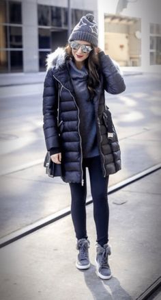 Winter Outfits Snow, Mode Mantel, Winter Outfits Warm, Trendy Outfits Winter, Winter Outfits Cold, Cozy Winter Outfits, Moda Paris, Trendy Winter, Cold Weather Outfits