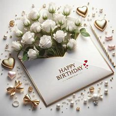 Happy Birthday Flowers, Happy Birthday Bouquet, Birthday Wishes Songs, Happy Birthday Wishes Pics, Birthday Wishes Pics, Happy Birthday Cake Pictures, Birthday Wishes Greetings, Birthday Wishes Flowers