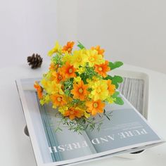 Silk Daisy Artificial Flowers High Quality Bouquet Autumn Wedding Home Decoration Small Fake Flowers Fall Office Arrangement Autumn Flower Arrangements, Flower Arrangements Artificial, Wedding Home Decoration, Fall Flower Arrangements, Fall Flower, Artificial Flower Arrangements, Autumn Wedding, Peony Flower