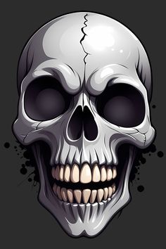 Halloween Skull Clipart: Download these free skull clipart designs from Freepik to add a touch of horror to your Halloween projects. Download your free set today and start creating! #halloween #skull #freepik #clipart #fordesigners #download #desgin #assets #elements Dark Skull Art, Sugar Skull Art Drawing, Skull Artwork Illustrations, Skull Images, Skull Emoji, Skull Icon, Blue Skull