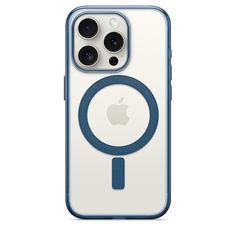 an iphone case with a magnifying lens on it