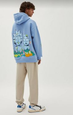 Rick And Morty Illustration, Rick And Morty Merch, Bright Outfits, Outfit Hoodie, Camo Sweatshirt, Sweet Shirt