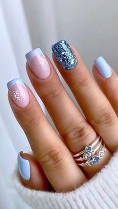 #BEAUTY, #RELATIONSHIPS #Fashion #Animals #Outfits #Winter Outfits #Animals Unghie Sfumate, December Nails, Winter Nails Acrylic, Nagel Tips