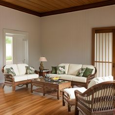 the living room is clean and ready for us to use