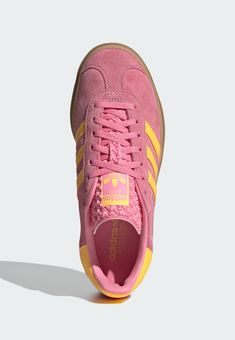 adidas Originals GAZELLE BOLD - Trainers - bliss pink spark bliss pink Preppy Shoes, Shoe Wishlist, Walk In My Shoes, Shoe Trends, Shoe Inspo, Girly Shoes, Swag Shoes