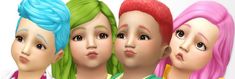 Toddler Eyebrows RecolorI am working slowly on eyebrow recolors. They aren’t as fun as hair recolors so I am less inspired to do them even though they are necessary and once I do them they’re done. I... Steven Universe, The Sims, Eyebrows