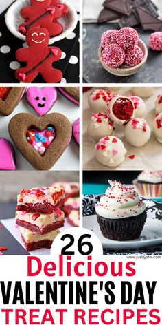 valentine's day treat recipes that are delicious and easy to make for the whole family