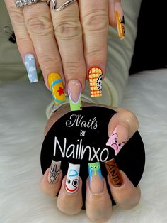 #nails #toystory4 #disney #nails Toy Story Manicure, Disney Movie Nail Art, Toy Story Gel Nails, Jessie Nails Toy Story, Austin Powers Nails, 70 Inspired Nails, Tokyo Disney Nails, Buzz Lightyear Nail Art, Nail Art Competition Ideas