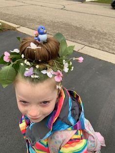 Playful Hairstyles, Whacky Hair Day, Crazy Hat Day, Mohawks, Hat Day, Crazy Hats