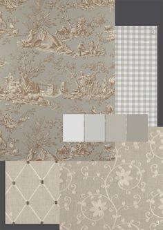 a variety of wallpapers with different patterns and colors on them, including beige