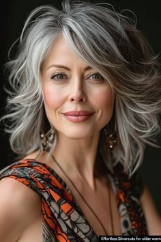 50 Pixie haircuts for older women Grey Hair Inspiration, Hair Mistakes, Silver Hair Color, Blending Gray Hair, Gray Hair Highlights, Grey Hair Color, Hair Color Ideas