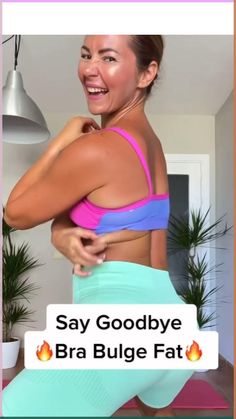 Best Bra Bulge Fat Exercise, Best Arm Workout Bra Bulge Workout, Best Arm Workout, Bra Fat Workout, Excercise Routine, Lose Arm Fat Fast, Kpop Workout, Good Arm Workouts, Best Bra, Armpit Fat Workout