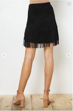 Faux Suede Studded Fringe Skirt95% Polyester 5% Spandex Fall Going Out Stretch Skirt, Stretch Mini Skirt For Going Out In Fall, Relaxed Mini Skirt For Night Out, Fall Mini Skirt For Date Night, Mini Skirt For Date Night In Fall, Stretch Skirt For Night Out In Fall, Mini Skirt For Fall Date Night, Stretch Lined Skirt Bottoms For Fall, Fall Going Out Pencil Skirt