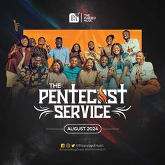 the pentecst service is coming to town on august 22, 2021 at 8 30 pm