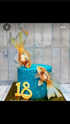 Pisces Cake, Aquarium Cake, Aqua Cake, Fisherman Cake, Fish Cake Birthday, Nemo Cake, Fishing Cake, Ocean Cakes, Mermaid Cake Topper