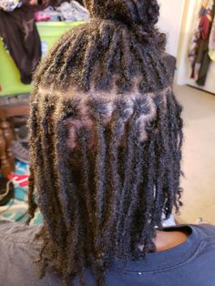 Thick Interlocked Locs, Interlock Locs, Large Interlock Locs, Curly Braids, Dreadlock Style