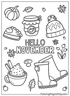 Coloring Pages For November, November Colouring Pages, November Coloring Sheets For Kids, Coloring Pages November, Coloring Pages For Thanksgiving, November Coloring Pages For Kids, November Coloring Sheets, Mucus Color Chart, November Coloring Pages Free Printable