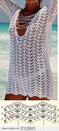 the crochet pattern for this top is very easy to make