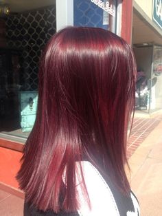 Cherry Red Hair, Cherry Hair, Dyed Hair Inspiration