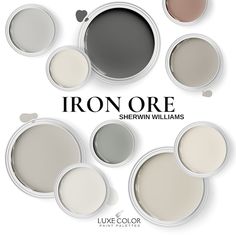 the iron ore sherylin williams paint colors are available in various shades and sizes