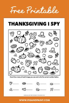 a thanksgiving coloring page with the words free printable