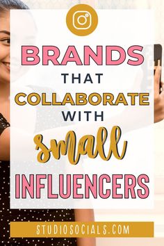 How to land a brand collab as a small influencer. Want to learn how to find brands to work with on Instagram as a micro influencer!? I'm sharing the best tips on how to collaborate with brands and land sponsored posts! 
Brands that work with micro influencers. Collab With Brands, Brands That Work With Micro Influencers, Instagram Collaboration Post, Brand Collaboration Design, Influencer Goals, Collaboration Post, Become A Brand Ambassador, Brand Collab, Posting Content