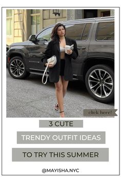 Fashion outfits for Summer you need to copy before summer 2022 is over! Stylish Outfits For Summer, Fashion Outfits For Summer, Outfits For Summer, Summer 2022, Trendy Outfits