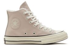 Converse Womens WMNS Chuck 70 High 'Cozy Club - Silt Red' Silt Red/Egret/Black 569514C Casual Converse Winter Sneakers, Cream Low-top Winter Sneakers, Casual Cream Sneakers For Winter, Pink Sneakers For Winter Streetwear, Converse Womens, Run Star Hike, Converse Style, Converse Chuck 70, Black Gums