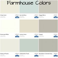 the most popular paint colors for walls and ceilings in various shades, from light to dark