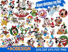 mickey mouse christmas svg files