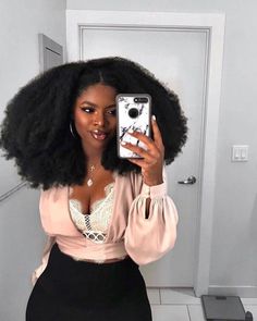 Vintage Charm with a Modern Twist. Hot Details  #afrohairstyle Natural Hair Growth Tips, Natural African American Hairstyles, Natural Hair Tips, 4c Hairstyles, Natural Hair Growth