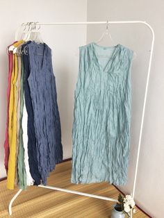 Dresses for women bohemian , Beach , Summer Light weight Dress + Minimal + Relaxing fabric MEASUREMENT : MATERIALS : Cotton 100% (similar Linen ) SHIPPING: We will be SHIPPED via THAI AIRMAIL and had TRACKING No. and Delivery Time 14 - 28 days to reach you INSTAGRAM https://www.instagram.com/BOHOPEACH.Official Thank You ♥ Casual V-neck One Size Fits All Dress, Casual V-neck Free Size Dress, Cotton Sleeveless V-neck Dress For Beach, Free Size Summer V-neck Dress, Bohemian Sleeveless Cotton V-neck Dress, Cotton V-neck Maxi Dress In One Size, Free Size Cotton Maxi Dress With V-neck, Free Size Cotton V-neck Dress, Blue Bohemian Cotton Sleeveless Dress