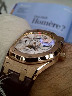 Audemars Piguet. Rolex Oyster Perpetual, What Time Is, Fine Watches, Royal Oak, Beautiful Watches, Luxury Watches For Men