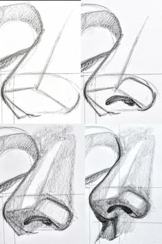 the steps to draw a toilet seat in three different stages, including drawing it with pencils