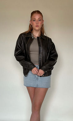 leather jacket, leather, layering pieces, jackets, fall jackets, fall staples, basics, time capsule wardrobe, fall essentials, how to style a leather jacket, every day jackets Doesn't Matter, Blazer Jacket, Sweater Top