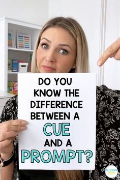 Prompt versus cue - Have you ever wondered the difference? You're not alone! Prompting and cueing are critical components of speech therapy and teaching new skills. Prompt Therapy Speech, Slp Games Therapy Ideas, Language Hierarchy Speech Therapy, Non Verbal Speech Therapy Activities, Adult Slp Activities, Speech Therapy Teletherapy Activities, Fronting Speech Therapy Activities, Elementary Speech Therapy Activities, Speech Therapy Articulation Activities