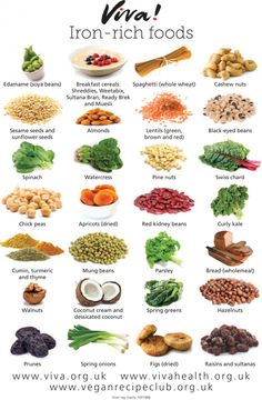 Snacks High In Iron, 200 Calorie, Foods With Iron, Foods High In Iron, Iron Rich Foods, Iron Rich, Vegan Nutrition, Vegetarian Diet, Plant Based Diet