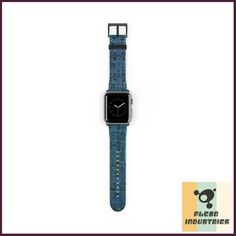 Mid Century Modern and MORE Retro Tiki Tropical Blue Apple Watch compatible Bands. Mid Century Modern, 2 sizes only at $34.86 Hurry. #TikiLife #AppleWatch #VintageHawaii #HulaParty #RetroWatchband #MidCenturyModern #AppleWatch6 #TikiBar #RetroTropical #TikiLifestyle #50sDesign #TikiDrinks #1950sDesign Modern Blue Watch Bands As A Gift, Rectangular Watch With Black Band, Adjustable Rectangular Watch With Black Band, Trendy Blue Watch With Bracelet Strap, Rectangular Watch With Adjustable Black Band, Blue Rectangular Apple Watch Band As Gift, Modern Blue Watch Bands For Outdoor, Tiki Mid Century Modern, Blue Rectangular Watch Accessories With Bracelet Strap