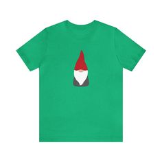 Our red hat gnome unisex tee is everything you've dreamed of and more. It feels soft and lightweight, with the right amount of stretch. It's comfortable and flattering for both men and women. • Printed on a Bella + Canvas premium tee with USA-focused, 100% sweatshop-free, and eco-friendly production process• Professionally printed using direct-to-garment printing technique�• 100% combed and ring-spun cotton (heather colors contain polyester)• Heather colors are 52% combed and ring-spun cotton, 48 First Class Stamp, Red Hat, Red Hats, Working Area, Printing Techniques, Production Process, Scandinavian Design, Heathers, Light Fabric