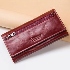 Women's Wallet Leather Purse Leather Cowhide Wallet Coin Purse Holder For Gift Customize what you want: We can provide customized services. Available for names/initials/company logo on the folio.If you're struggling with special gifts for business people, colleagues, graduates, friends, college students, and business partners, you've solved the problem. Choose the size "Personalization" to start designing your folio contact with us via live chatIf you have other needs, such as modify to apply to Brand Card, Cowhide Wallet, Purse Holder, Women's Wallets, Coin Purse Wallet, Wallets For Women Leather, 2018 Fashion, Ladies Clutch, Long Wallet