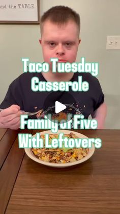 Andrew Garland on Instagram: "Taco Tuesday Casserole for a family of 5! 🤘😎🤘🌮

Get ready to savor a family favorite that’s sure to please everyone at the table! This mouthwatering Taco Tuesday Casserole serves a family of five, with plenty left over for delicious lunches!

Imagine layers of sautéed onions and Hat Brand Ground Beef, perfectly seasoned with garlic. Toss in my homemade roasted salsa, diced tomatoes, and sweet corn for a burst of flavor. And let’s not forget the gooey melted cheese that ties it all together!

As a finishing touch, we top it off with crumbled chips for that perfect crunch and a dollop of creamy guacamole. It’s a fiesta in every bite! 🎉💚
#downrightdelicious #foodie #foodtruck #bbq #foodstagram #nfl #food #grilling #letsgo #foodporn #tacotuesday #tuesday #fa