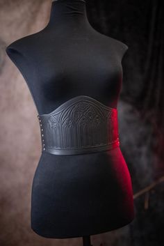 Leather Corset Belt, Real Leather Corset in Black, Goth Vampire Bdsm Inspired - Etsy Spain Vampire Corset