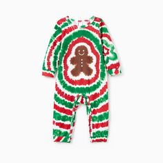 Cozy and soft matching Christmas pajamas for the whole family, including pets, with a festive gingerbread man print.
* Please add each size separately to your shopping cart
* Piece of product: each size includes 1 set of pajamas (1 top+1 bottom), or 1 romper, or 1 pet bandana
* For children's safety, pajamas should be snug-fitting or flame-resistant. These kids' and babies' pajamas are flame-resistant.
* Fabric characteristics: soft and comfortable
* Neckline: round
* Sleeves: long
* Style: matching Christmas pajamas with gingerbread man print
* Fit: moderate
* Length: moderate
* Source of goods: imported
* Supplier: PatPat Christmas Tie Dye, Comfy Blouse, Family Matching Christmas, Christmas Ties, Man Design, Family Pajama Sets, Matching Christmas Pajamas, Mens Pajamas Set, Christmas Pajama Set